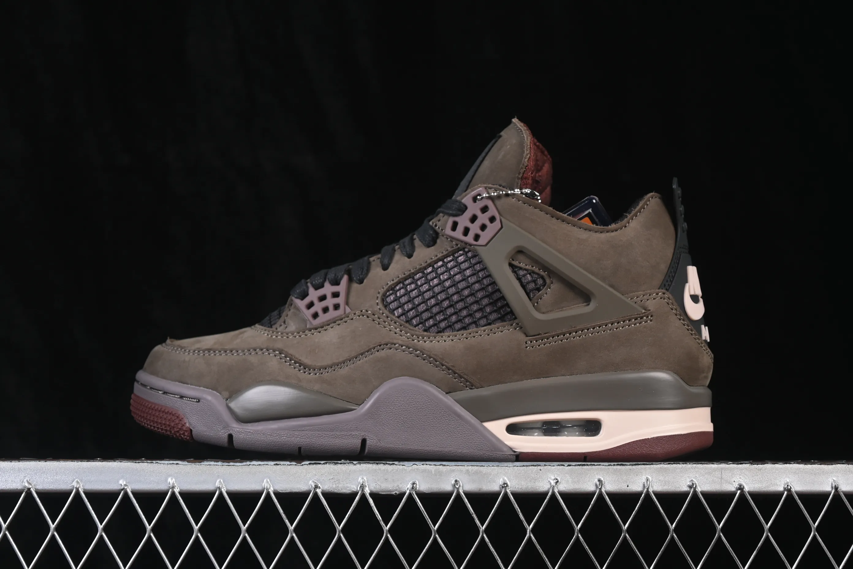 All categories Air Jordan Jordan series basketball shoes Air Jordan 4 GX foreign trade version A Ma Maniere x Air Jordan 4 Rerto "Dark Mocha" AJ4 Joe 4 Mocha Brown IF3102-200